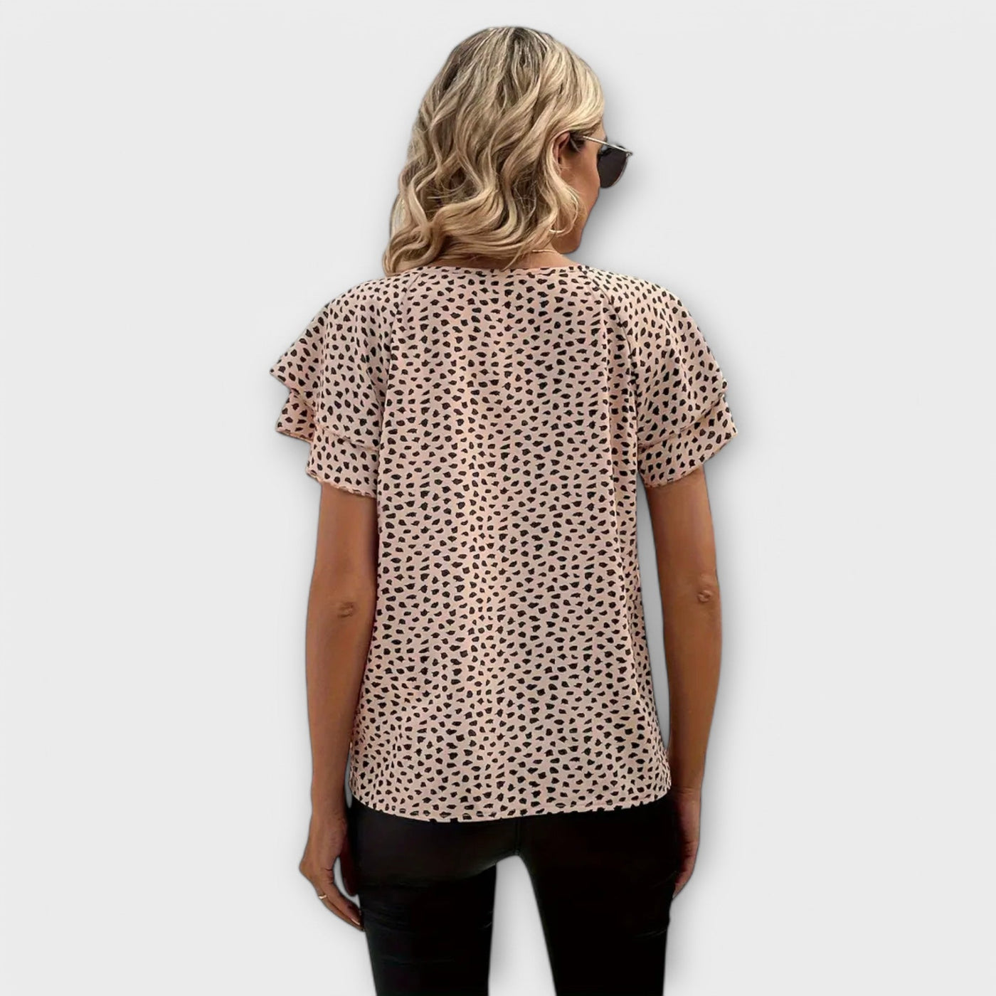Elsa - Blouse à Motif Élégant
