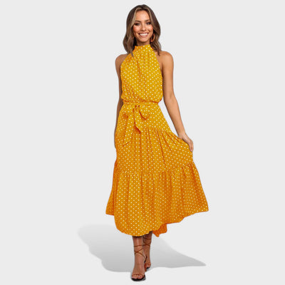 Bruna - Robe longue élégante