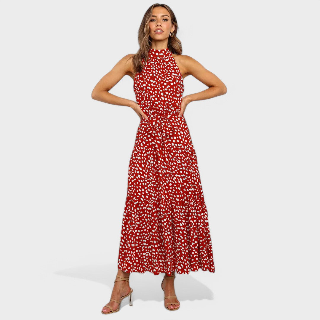 Bruna - Robe longue élégante