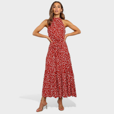 Bruna - Robe longue élégante