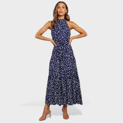 Bruna - Robe longue élégante