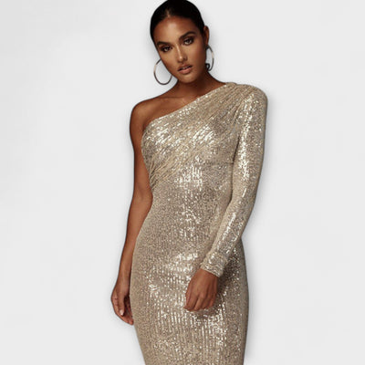 Rita - Robe de Soirée à Décolleté Croisé