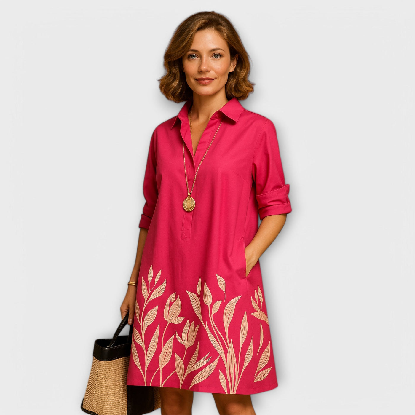 Aurora - Robe chemise moderne