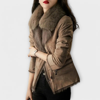 Mariana - Manteau en Peau de Mouton de Luxe