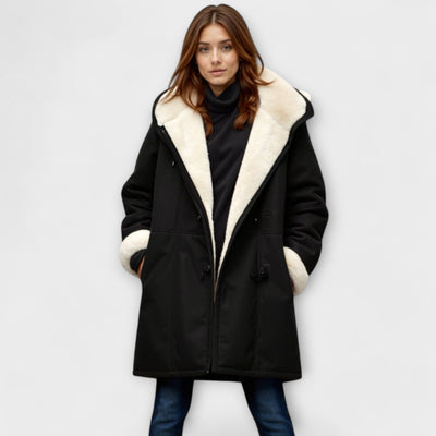 Ana - Manteau Confortable avec Doublure en Fourrure