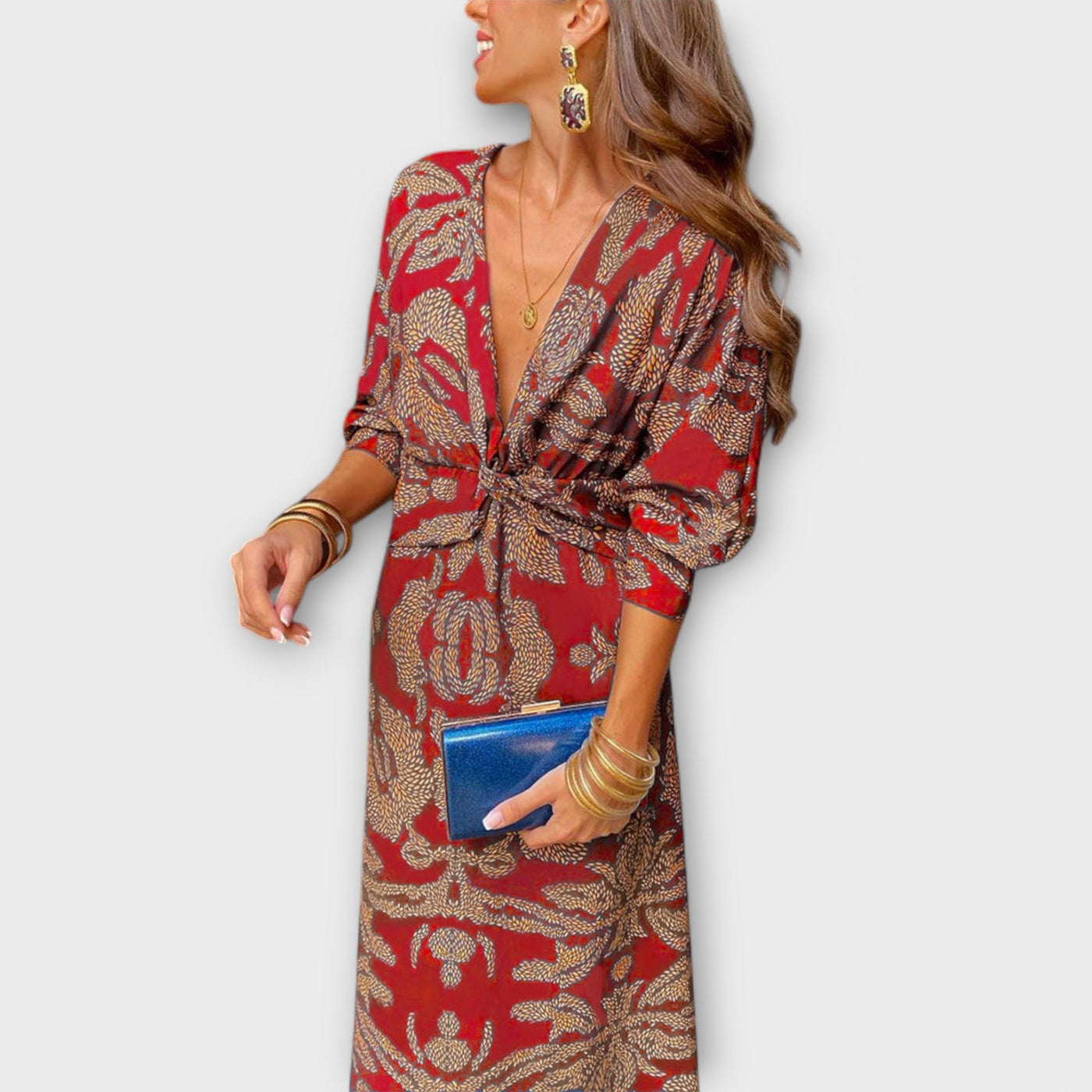Oriana - Robe élégante avec des manches longues