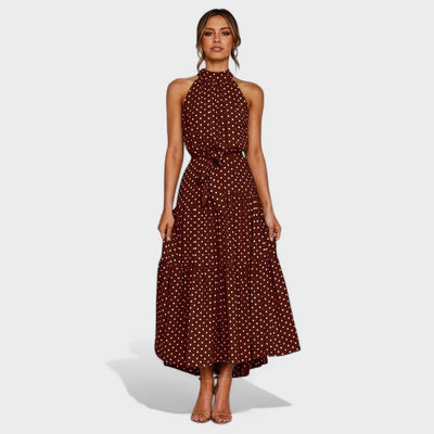 Bruna - Robe longue élégante