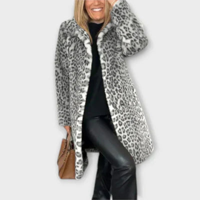 Jessica - Manteau Léopard