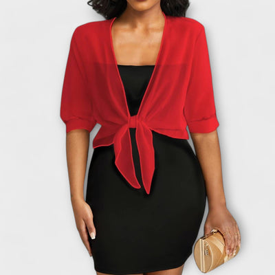 Olivia - Blouse à l'avant ouvert
