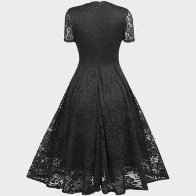 Mara - Robe en Dentelle Florale