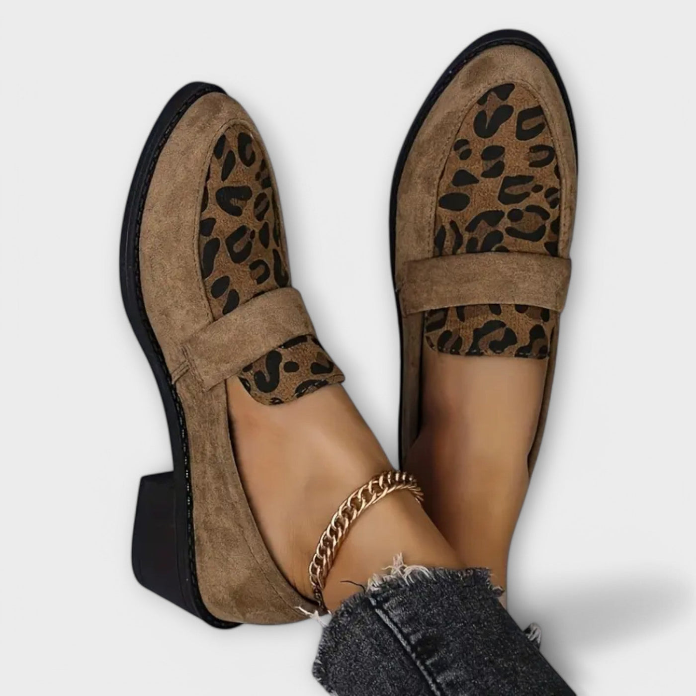 Camila - Chaussures élégantes avec motif léopard