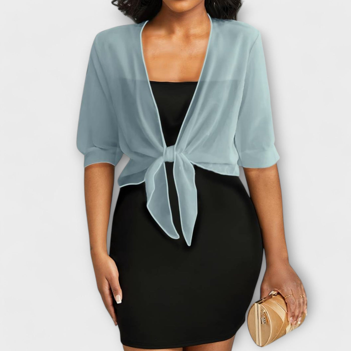 Olivia - Blouse à l'avant ouvert