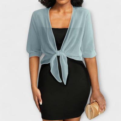 Olivia - Blouse à l'avant ouvert