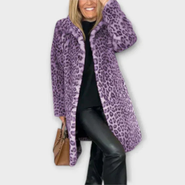 Jessica - Manteau Léopard