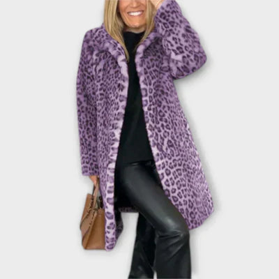Jessica - Manteau Léopard