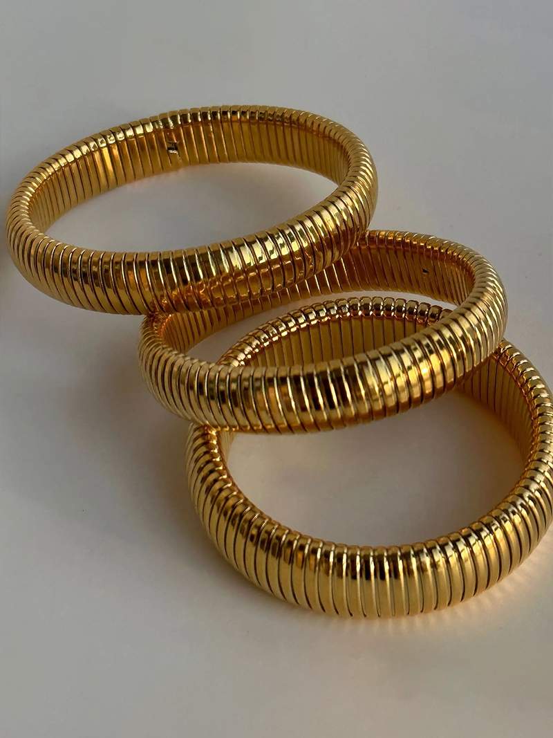 Bracelet cannelé