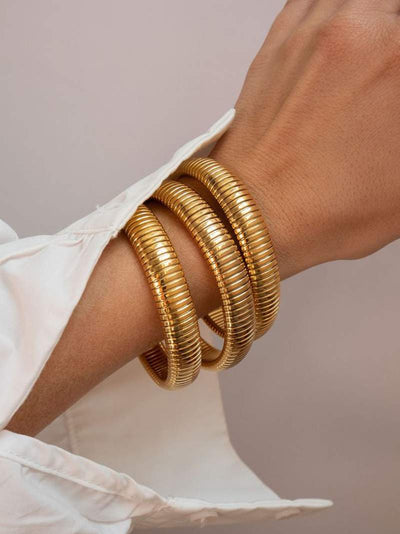 Bracelet cannelé