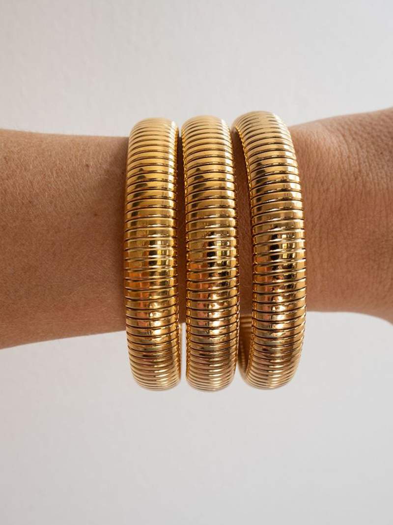 Bracelet cannelé