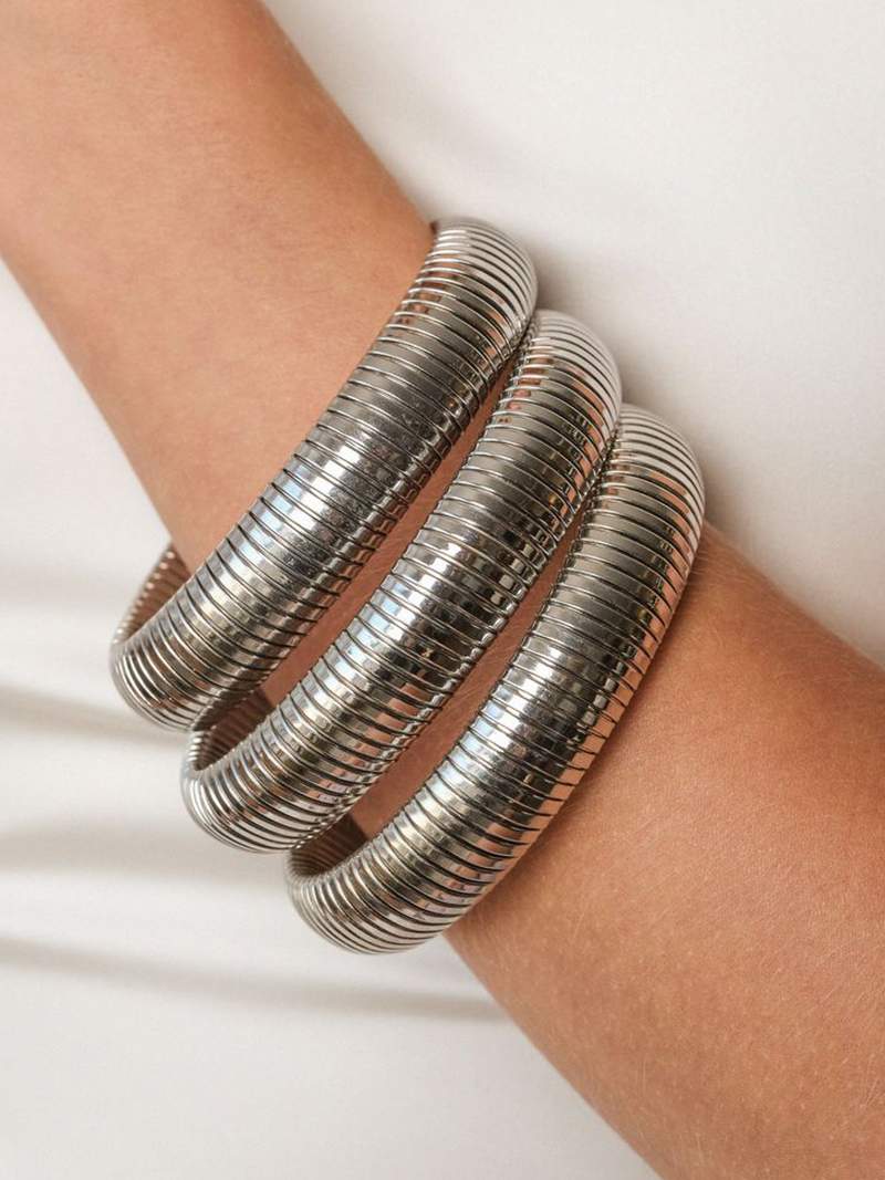 Bracelet cannelé