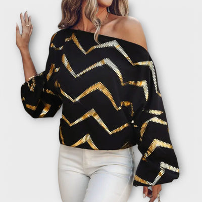 Bianca - Blouse élégante de printemps