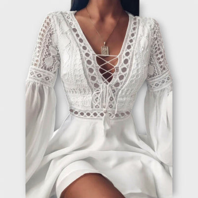 Paula - Robe Boho Courte Parfaite