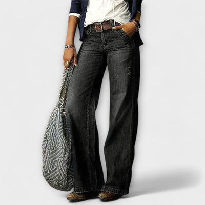 Fabiana - Jeans à jambes larges