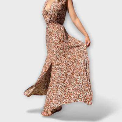 Mafalda - Robe Maxi Boho de Rêve