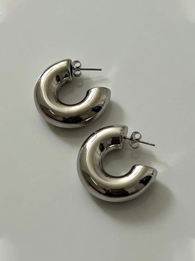 Boucles d'oreilles épaisses