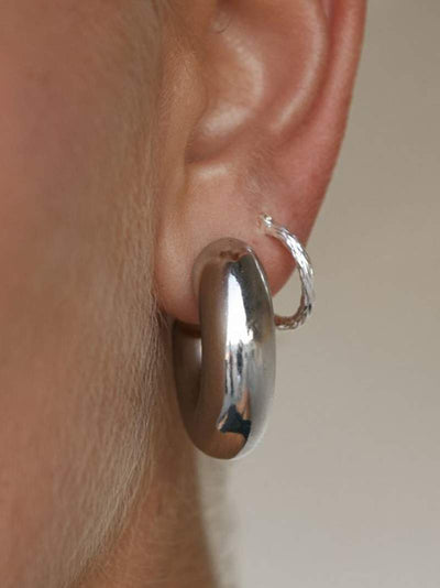 Boucles d'oreilles épaisses
