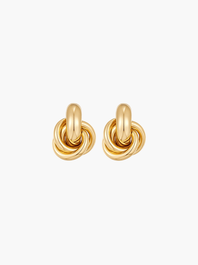 Boucles d'oreilles en nœud