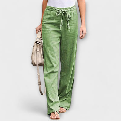 Célia - Pantalons en lin légers