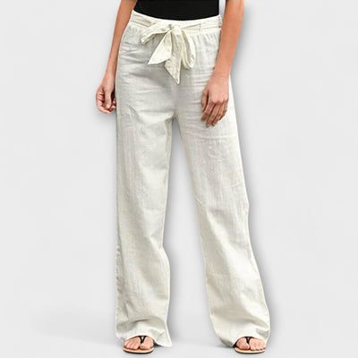 Célia - Pantalons en lin légers
