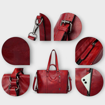 Maria. - Grand sac en cuir