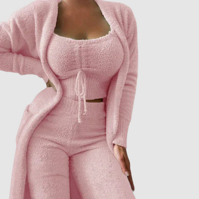 Raquel - Ensemble de Pyjama de 3 Pièces