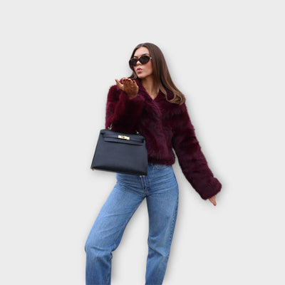 Margarida - Manteau en Cuir