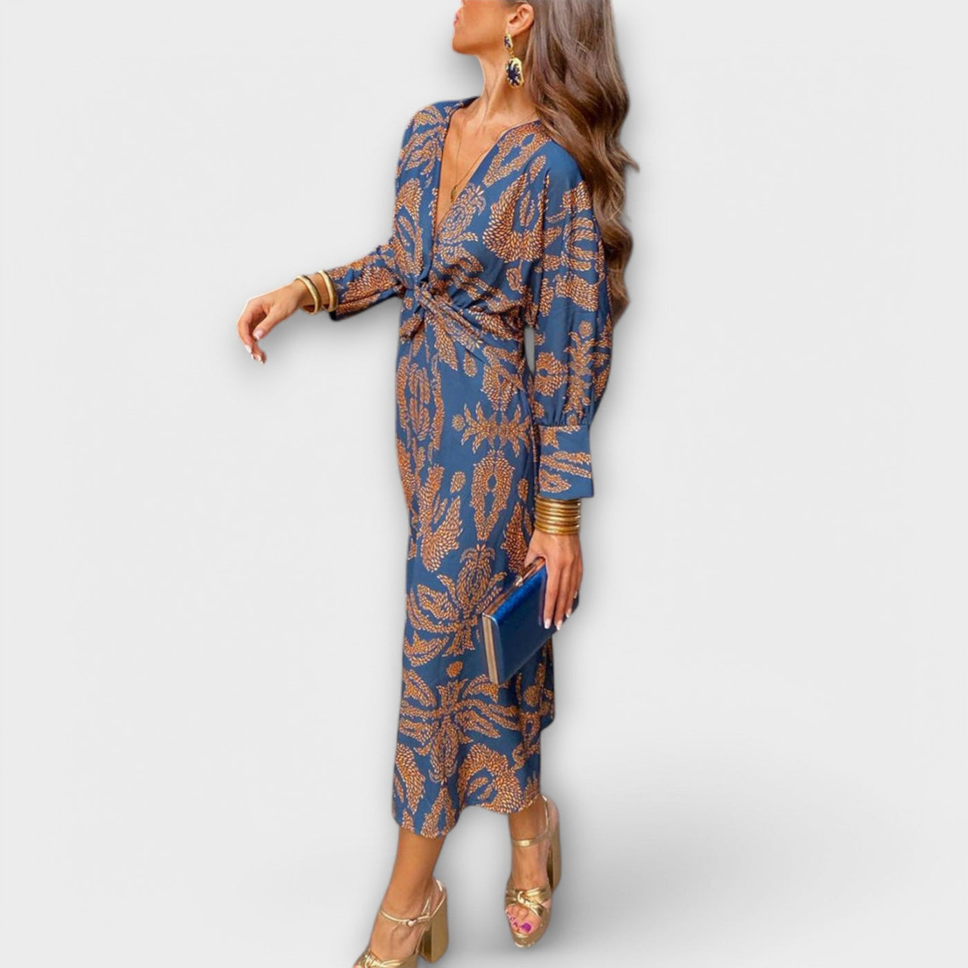 Oriana - Robe élégante avec des manches longues