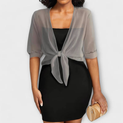 Olivia - Blouse à l'avant ouvert