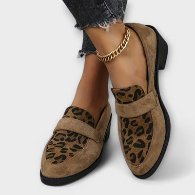Camila - Chaussures élégantes avec motif léopard