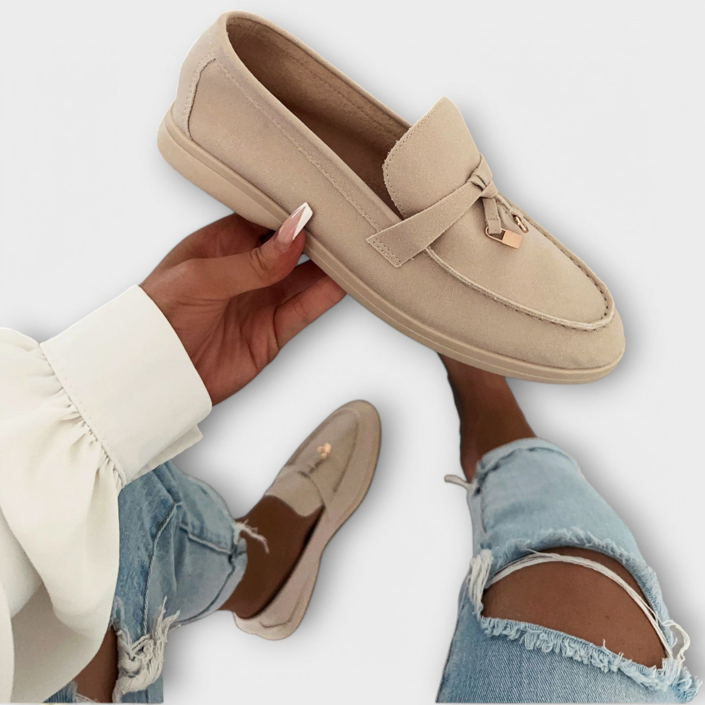 Sabrina - Mocassins en cuir