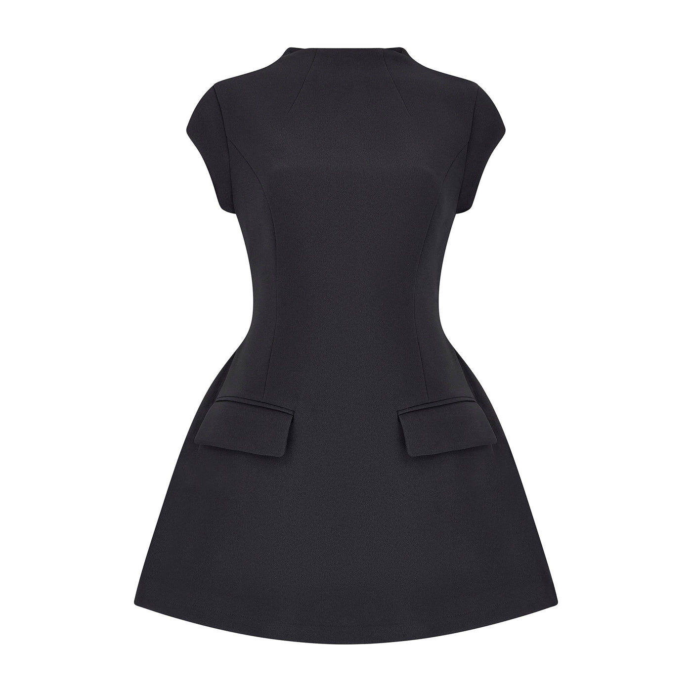 Robe Noire Structurée