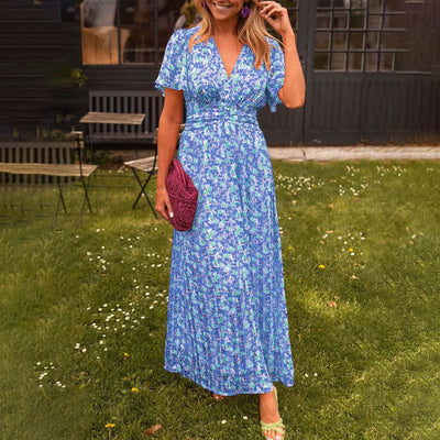 Elsie | Robe Classique à Col V