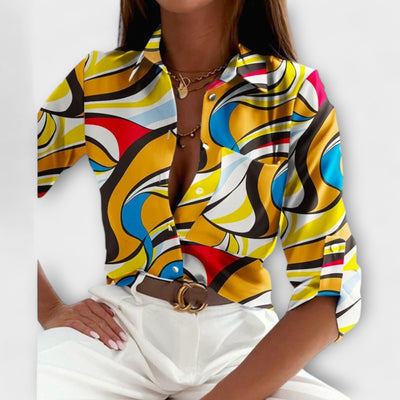 Maria - Blouse à col classique
