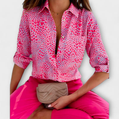Maria - Blouse à col classique
