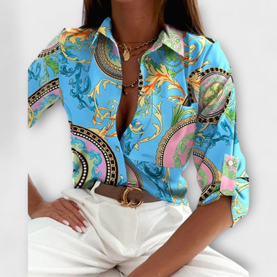 Maria - Blouse à col classique